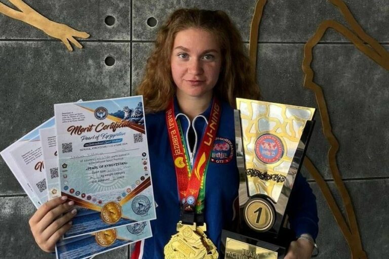 Тульская тхэквондистка завоевала четыре медали на «Жемчужине Киргизии»