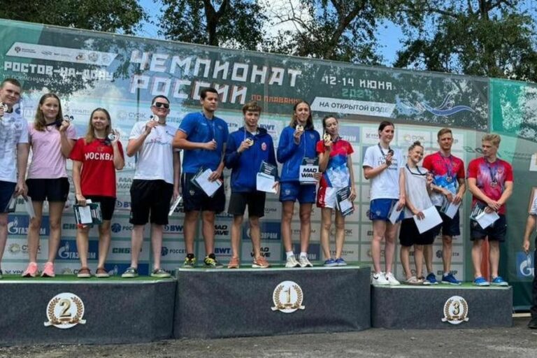 Тульские пловцы стали чемпионами России